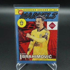 2021-22 Donruss Road to Qatar Zlatan Ibrahimovic Net Marvels Card #17 - Imagen 1 de 2
