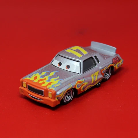 Disney Pixar World of Cars Darrell Cartrip #17 Monte Carlo RSN 1:55 Mattel Cover