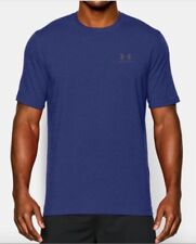 Under Armour * UA Charged Cotton Left Chest Lockup T Shirt Blue for Men