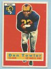 1956 Topps Football  Dan Towler #90 Los Angeles Rams Wash & Jeff Ex-Mt