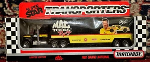 1992 MATCHBOX SUPER STAR TRANSPORTERS MAC TOOLS HARRY GANT TRANSPORTER - Picture 1 of 2