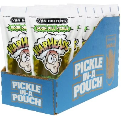 Van Holten's Pickles - Jumbo Pickle-In-A-Pouch (Extreme Sour, 12 Pack) - Image 1 of 2