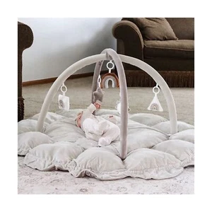 5-in-1 Thick & Plush Baby Play Gym, Baby Play Mats for Floor, Tummy Time Mat ... - Imagen 1 de 6