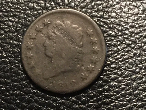 1812 large cent full liberty some nicks but priced to sell Cover