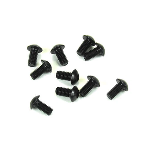 Tekno TKR1401 – M3x6mm Button Head Screws (black, 10pcs) - Image 1 of 1
