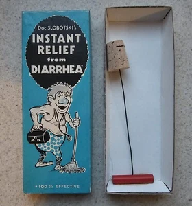 Doc Slobotski’s Instant Relief From Diarrhea Medical Gag Gift Vintage Novelty - Picture 1 of 5