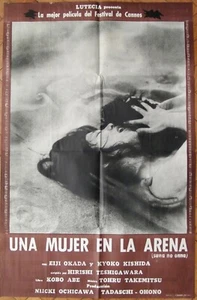 1964 FRAU IN DEN DÜNEN Hiroshi Teshigahara 1SH POSTER Rare ED. Suna no Onna - Bild 1 von 4