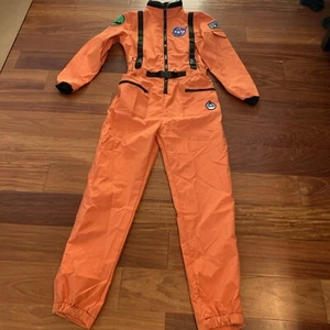 Trickz N' Treatz Adult Small NASA Body Suit Halloween Costume Full Zip - Picture 1 of 5