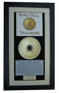 ANDY BELL+ERASURE+Ten Crowns CLASSIC CD ALBUM TOP QUALITY FRAMED+FAST WORLD SHIP - Picture 1 of 8