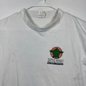 Vintage Turtle Kraals Wildlife Bar & Grill T-Shirt Key West Est 1890 Sz Large - Picture 1 of 11