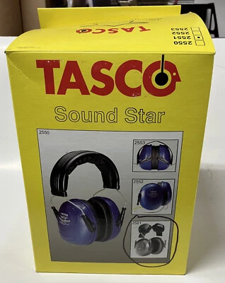 Orejeras Tasco 2551 montadas en casco duro, 23 Db, Sound Star, negras Foto 1 de 4