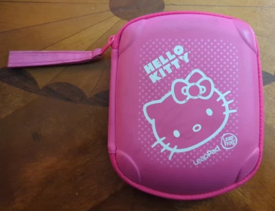 LeapFrog LeapPad Explorer Pink Hello Kitty Carrying Case Storage Organize Games - Image 1 of 4
