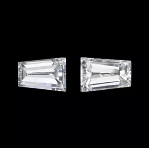 NATURAL DIAMOND TAPERED BAGUETTE PAIR 0.30ct LOOSE ACCENT STONES E-F VS1-VS2 - Picture 1 of 1