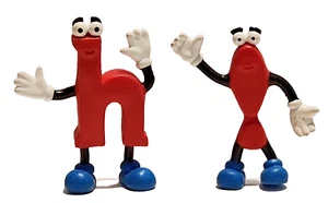 Vintage 1993 A Whole Lotta "Hi" For You Poseable Bend Ems by Janeway Jus Toys - Picture 1 of 11