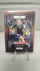 Panini Prizm Monopoly 2024 WNBA Alysha Clark #7 Brown Prizm/249 Las Vegas Aces - Imagen 1 de 2