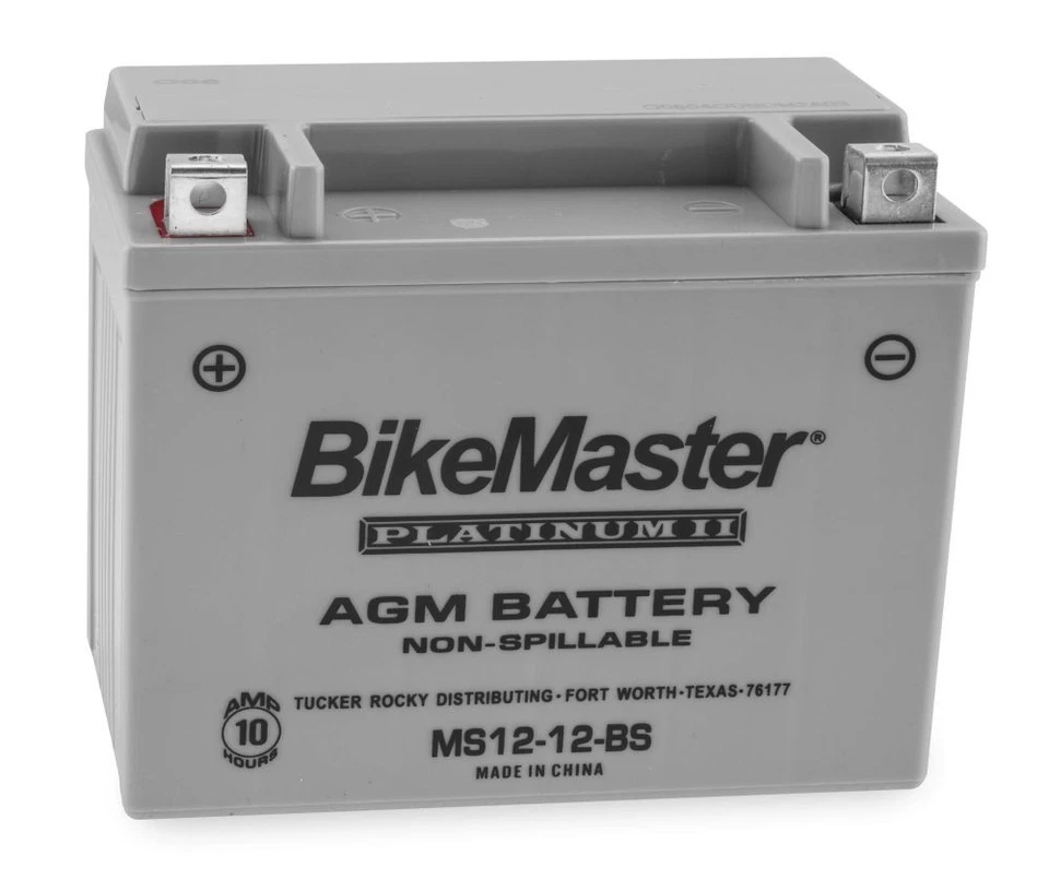 Batería BikeMaster AGM 12V Platinum para Yamaha YZF750R 1994-1998 gris HTX12-FA Foto 1 de 3