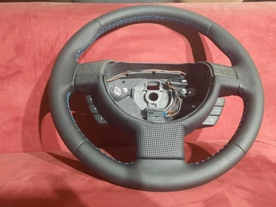 Lenkrad Opel Corsa Combo C Meriva A  Tigra B mit Multifunktion Neu Bezogen Leder - Bild 1 von 4