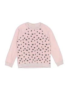 Zara Girls Pink Sweatshirt 7 - Picture 1 of 2