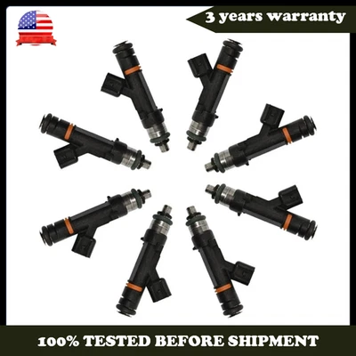 Inyector de combustible 8 piezas 3L3Z9F593DA apto para Ford F-150 5,4 L V8 2004 LOBO 5,4 L V8 2004 Foto 1 de 4