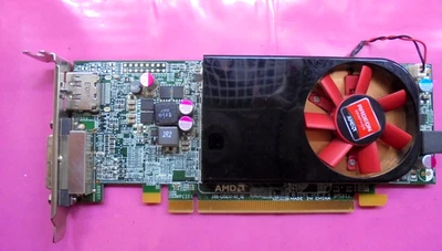 Dell AMD ATI Radeon R7 250 2 GB DVI DisplayPort bajo perfil FDT1K Foto 1 de 4