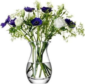 Jarrón LSA International Flower Posy H 17,5 cm transparente | 1 unidad | soplado a boca y - Imagen 1 de 8
