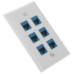 Netzwerkpanel Büro Haushalts-Ethernet-Buchse Ethernet-Buchsenplatte - Afbeelding 1 van 12