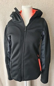 Volcom Apium TDS Hooded Full-zip Jacket Coat Womens XS Black - Picture 1 of 17