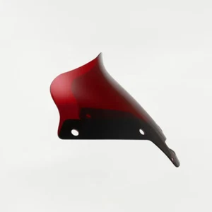 Klock Werks Red Sport Flare 6" Windshield For Harley Low Rider ST Models - Afbeelding 1 van 2