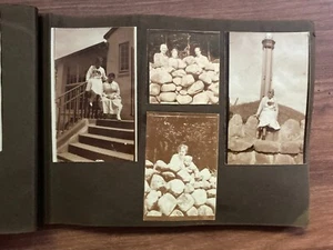 Daily Family Life in Denmark Early 1900s Unique Vintage Photo Album +75 pcs - Picture 1 of 18