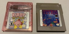 GameBoy Games Lot of 2: Kirby Tilt’n Tumble + Tetris