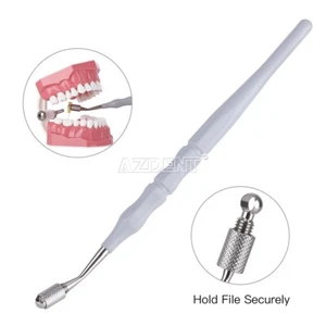 Dental Endodontic File Holder Handle Hand Use K-Files Root Canal Clip Teeth Endo - Picture 1 of 13