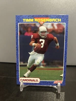 1991 Score Young Superstars Timm Rosenbach Phoenix Cardinals #19 - Image 1 of 2