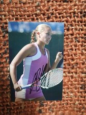 GISELA DULKO HAND SIGNED 6X4  TENNIS PHOTO