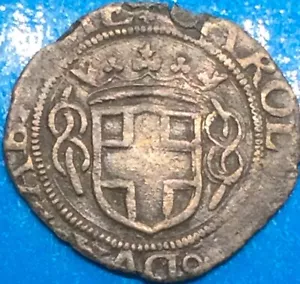 Savoy Carlo II Grosso 1504 - 1553 Italy Carenze silver - seldom - Picture 1 of 7