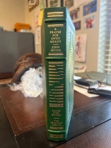 A PRAYER FOR OWEN MEANY Franklin Library IRVING SIGNED FIRST EDITION - Picture 1 of 3