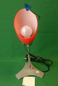 NUOVA LAMPADA CROMATA DA TAVOLO SCRIVANIA DESIGN TOFFOLI. N° BB22. - Foto 1 di 8