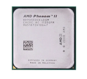 AMD Phenom II X4 925 X4 631 X4 638 X4 641 X4 651 X4 905E CPU Processor - Picture 1 of 12