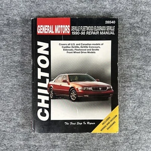 Chilton’s Cadillac Deville Fleetwood Eldorado 90-98 Owners Repair Manual 28540 - Bild 1 von 8