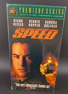 Speed Premiere Series VHS 1994 Keanu Reeves Dennis Hopper V1 - Picture 1 of 7