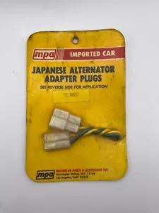 MPA VTG Japanese Alternator Adapter Plug Harness Wire DATSUN To SUBARU LUV - NOS - Picture 1 of 3