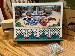 Hallmark Kiddie Car Classic Bill’s Board Serie #2 Famous Food Sign NIB VTG 1998 - Picture 1 of 18