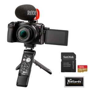 Nikon Z30 Creator's Kit with 64GB UHS-I microSDXC Memory Card and Cleaning Pack - Picture 1 of 10