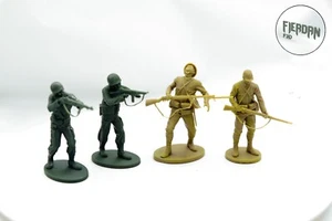 FIERDAN Studio Artejaol Toy soldiers Japane VS US soldiers WW2 SCALE 1:32 - Picture 1 of 2