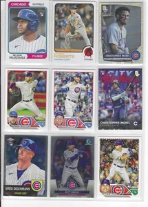 Chicago Cubs Chrisopher Morel CRookie, Matt Mervis RC, Wisdom +++ - Picture 1 of 2