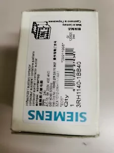 SIEMENS 3RH1140-1BB40 NEW IN BOX - Picture 1 of 1