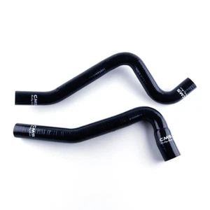 Black Silicone Radiator Hose Kit for 1977-1982 Chevy Corvette C3 V8 5.7L 5.0L - Imagen 1 de 11