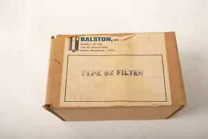 Balson Type 92 (E3R) Air Compressor (JSF6) Filter Assembly Compressed Gas NOS - Picture 1 of 9