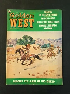 Golden West Magazine July 1967 Circuit Vet - Last Of His Breed - Picture 1 of 2