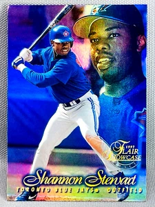SHANNON STEWART - 1997 Flair Showcase Baseball - ROW 1 SEAT 107 - BLUE JAYS - Picture 1 of 2