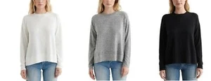 Lucky Brand Ultra Soft Cloud Jersey Wrinkle Free Sweatshirt Top Sorte 1 - Bild 1 von 15